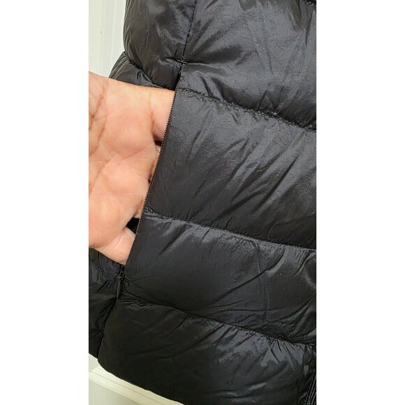 Uniqlo Ultra Light Down Puffer Vest XS Black Water-Repellent Lightweight Quilted - Picture 8 of 9